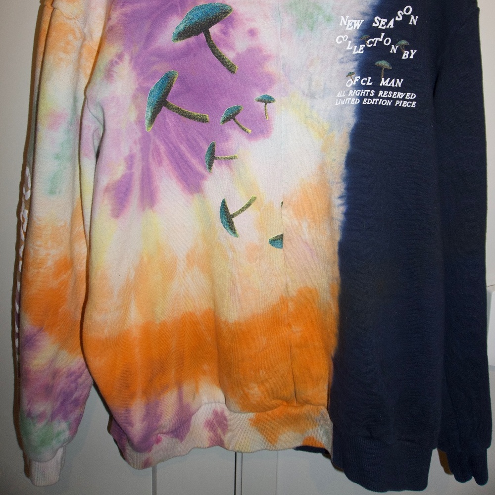 BOOHOO MAN HOODIE TYE DYE